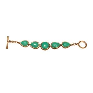 Lucky Brand Gold/Turquoise Bracelet